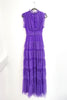 A1989 Purple Malva Flounce Maxi Dress