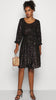 4-A1196 Vitenley Sequins Smock Dress