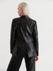 A2075 Black Sequin Blazer