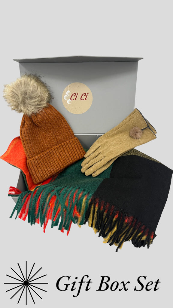 A2012BB Hat, Scarf & Gloves GIFT BOX SET