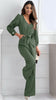 A2109 Cindy Khaki Jumpsuit