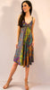 4-A1728 Lorian Mauve Print Summer Dress