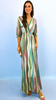 A2225 Sicily Multi Colour Midi Dress