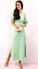 4-A1749 Byibano Mint Daisy Dress