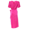 A2145 Ellya Pink Faux Wrap Dress