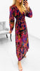 A1876 Dilys Multi Coloured Midi Dress