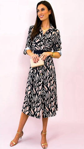 A1781 Hope & Ivy Arna Maxi Dress