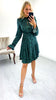 A1955 Zara Smock Dress Green