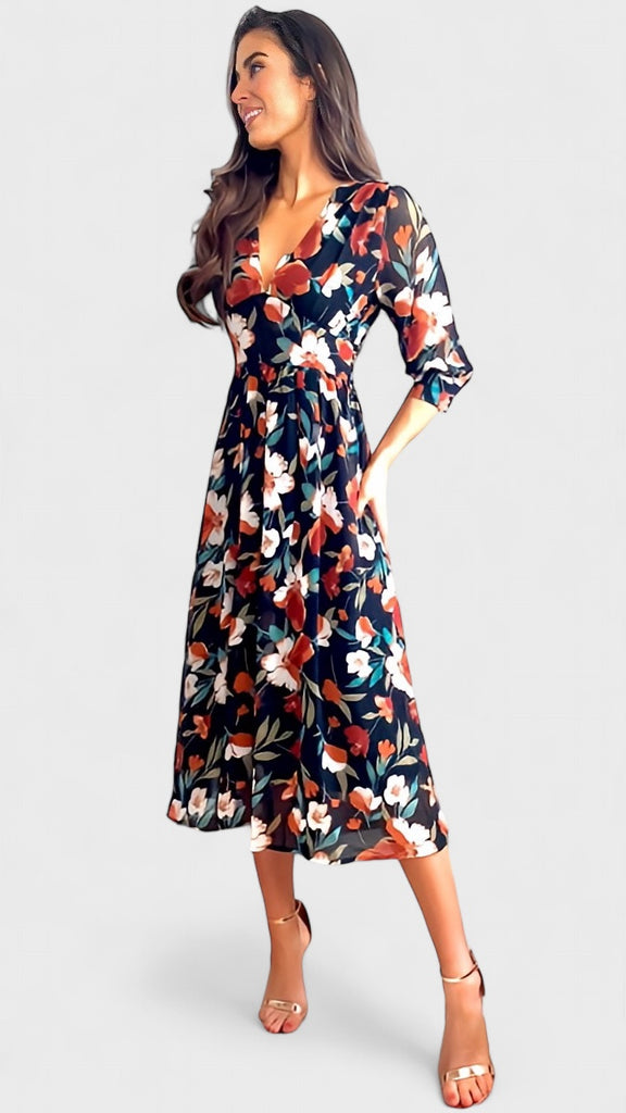 A1842 Irene Awesome Autumn Dress