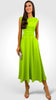 A2144 Caira Lime Flare Dress