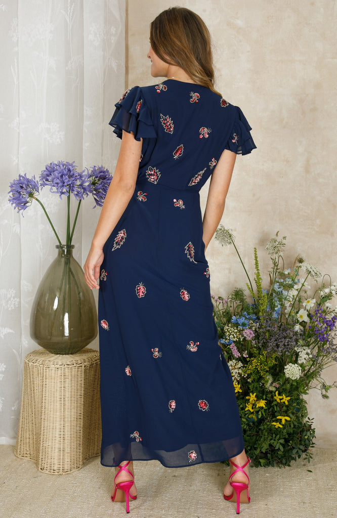 5-A2188 Hope & Ivy Joslin Wrap Dress