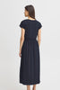 4-A1784 Frseen Navy Jersey Dress