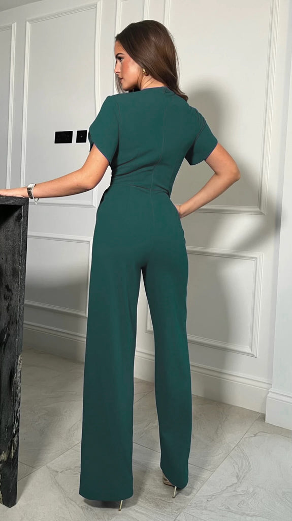 A2085 Green Bridget Jumpsuit