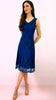 4-A1772 Coli Dark Denim Blue Dress