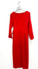 A1857 Leary Red Keyhole Neckline Dress