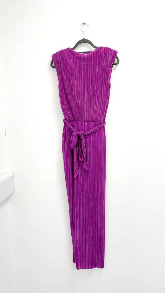 5-A1791 Mauve Elena Ruched Dress