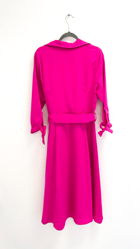 A1767 Pink Kira Shirt dress