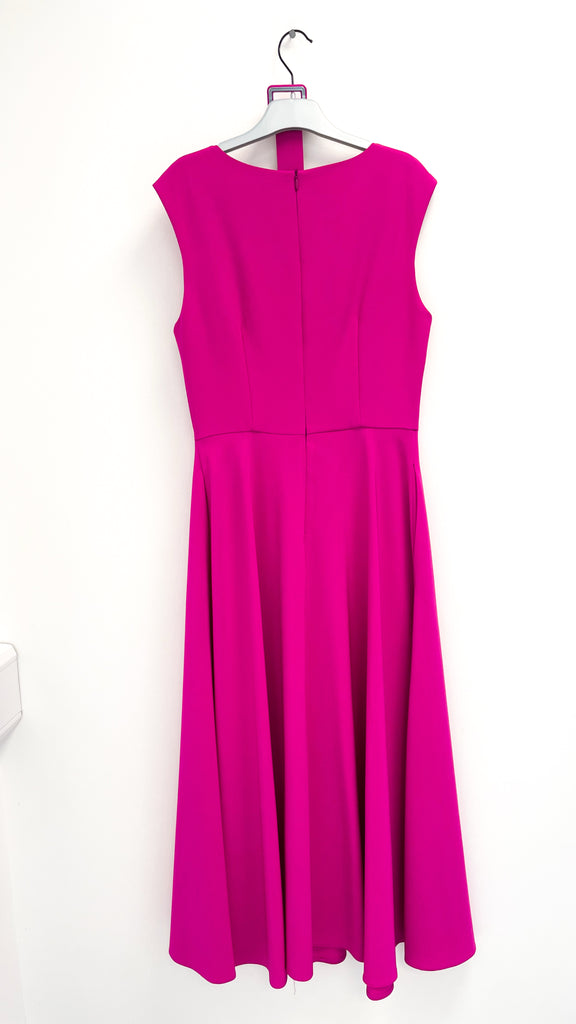 A2161 Orina Pink Flare Dress