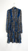 A2094 Royal Animal Print Latina Flounce Dress