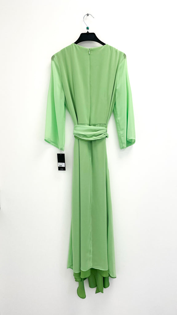 A2206 Lirena Mint Asymmetrical Dress