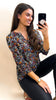 4-A1902 Frflowy Brown Floral Top