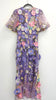 A2245 Debra Lilac Multi 3D Floral Dress