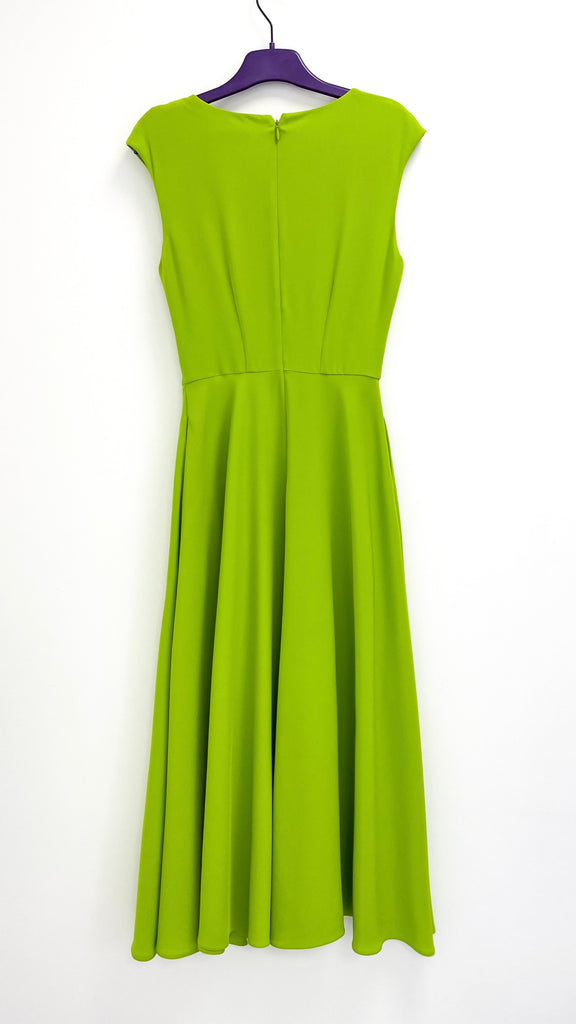 A2144 Caira Lime Flare Dress