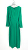 A1845 Nesta Green Wrap Look Dress