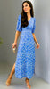 4-A1736 Byibano Blue Daisy Dress