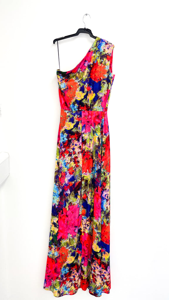 4-A1783 Jaden One Shoulder Maxi Dress